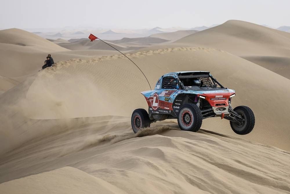 De Taurus Evo Max heeft Paul Spierings deze Dakar al drie etappezeges bezorgd.