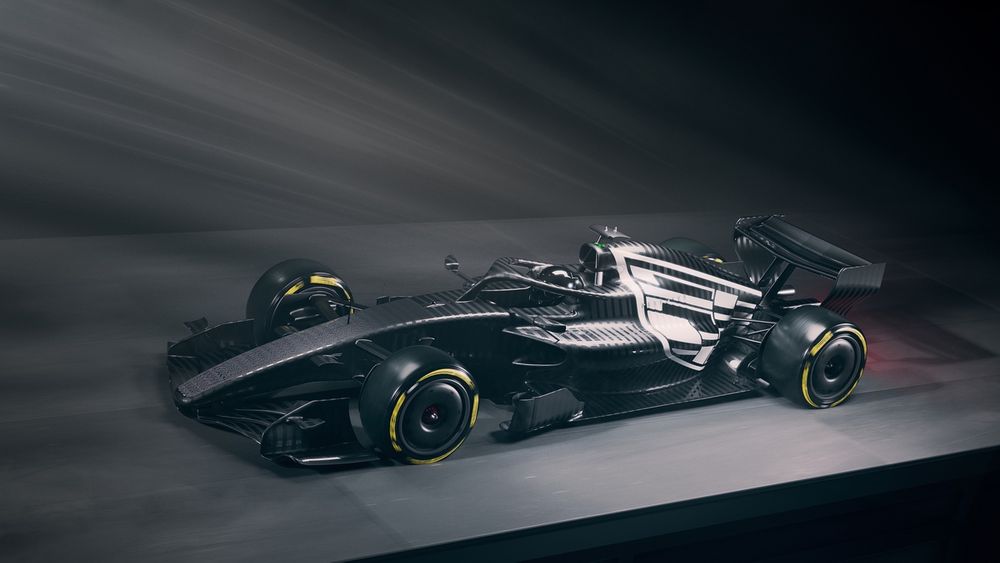 Cadillac's one-off shakedown F1 livery for Barcelona