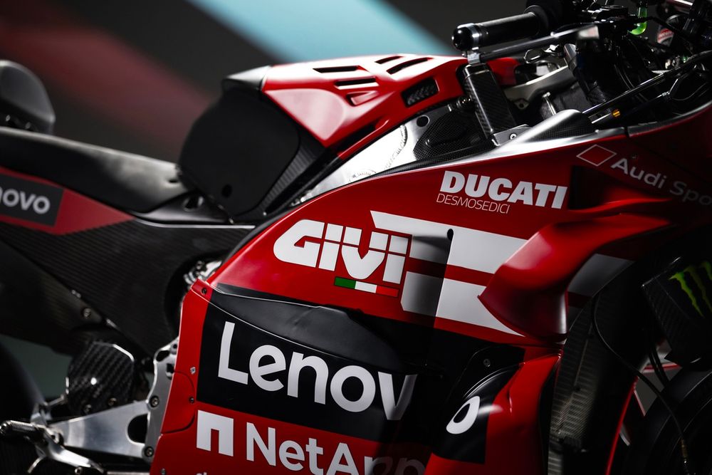 La Ducati GP26 de l'équipe d'usine