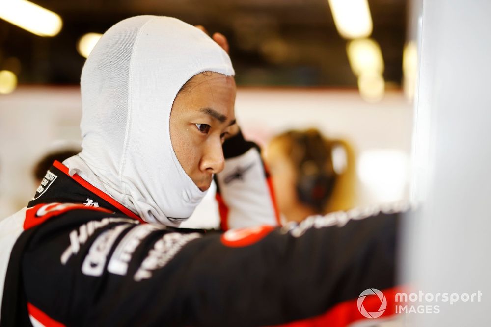 Ryo Hirakawa probó con Haas en diciembre durante los ensayos de postemporada en Abu Dhabi.