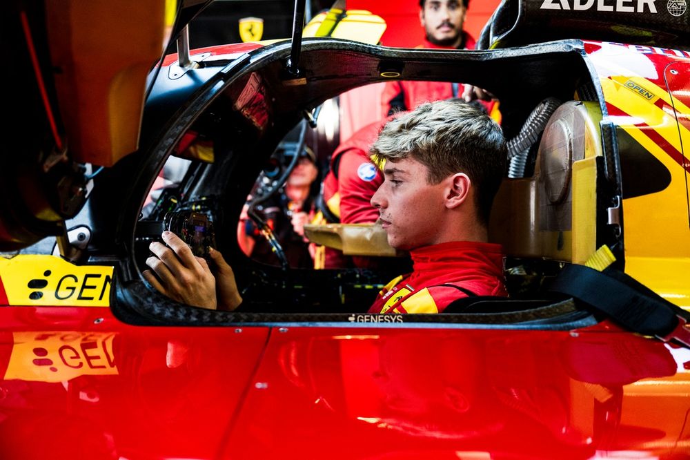 #50 Ferrari AF Corse Ferrari 499P: Arthur Leclerc