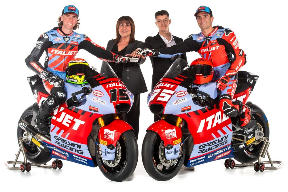 Darryn Binder, Gresini Racing, Nadia Padovani, Luca Gresini, Albert Arenas, Gresini Racing