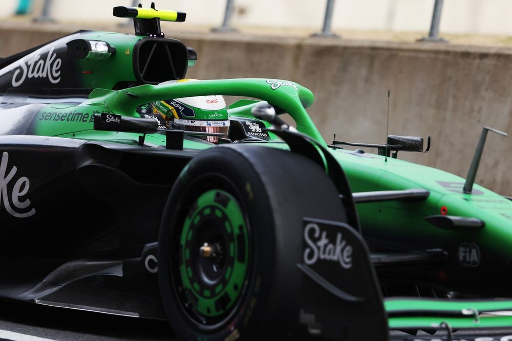 Gabriel Bortoleto, Sauber, Pirelli test Silverstone