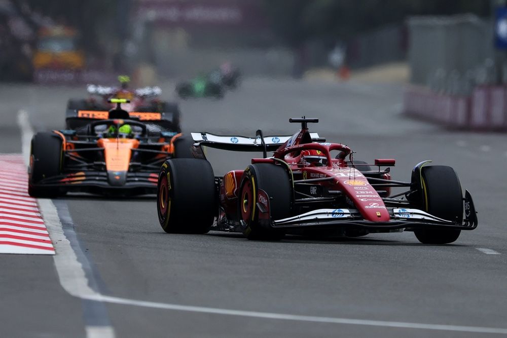 Charles Leclerc, Ferrari, Lando Norris, McLaren
