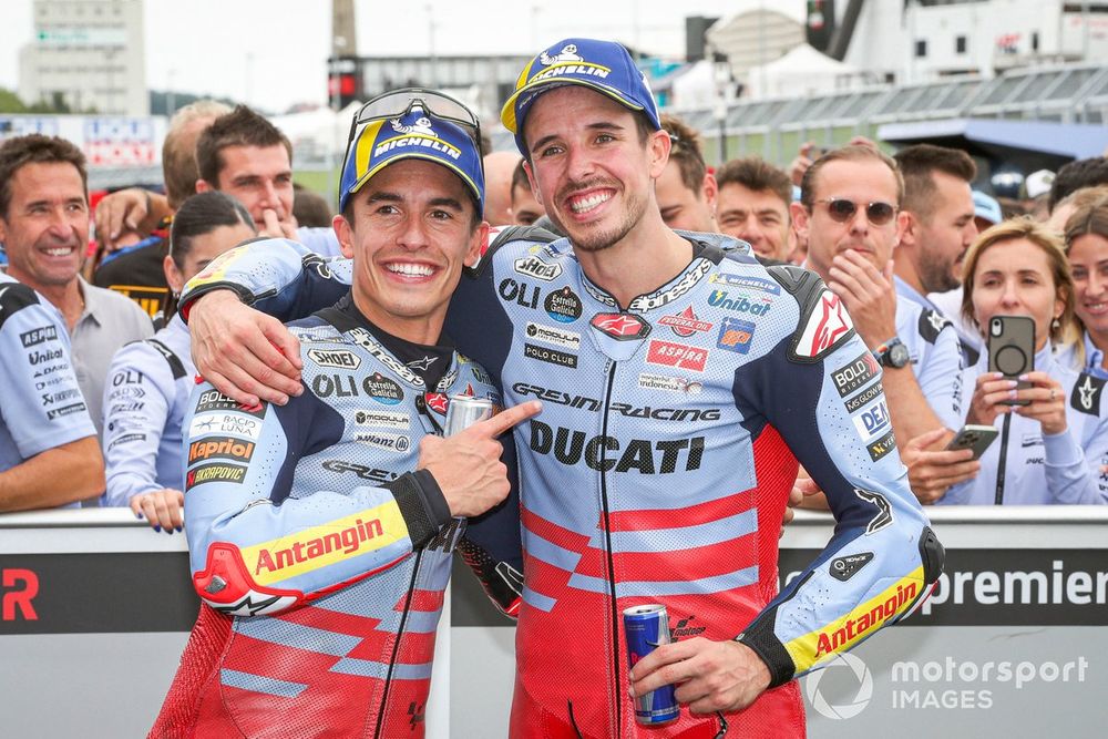 Les frères Márquez ont partagé le podium du GP d'Allemagne.