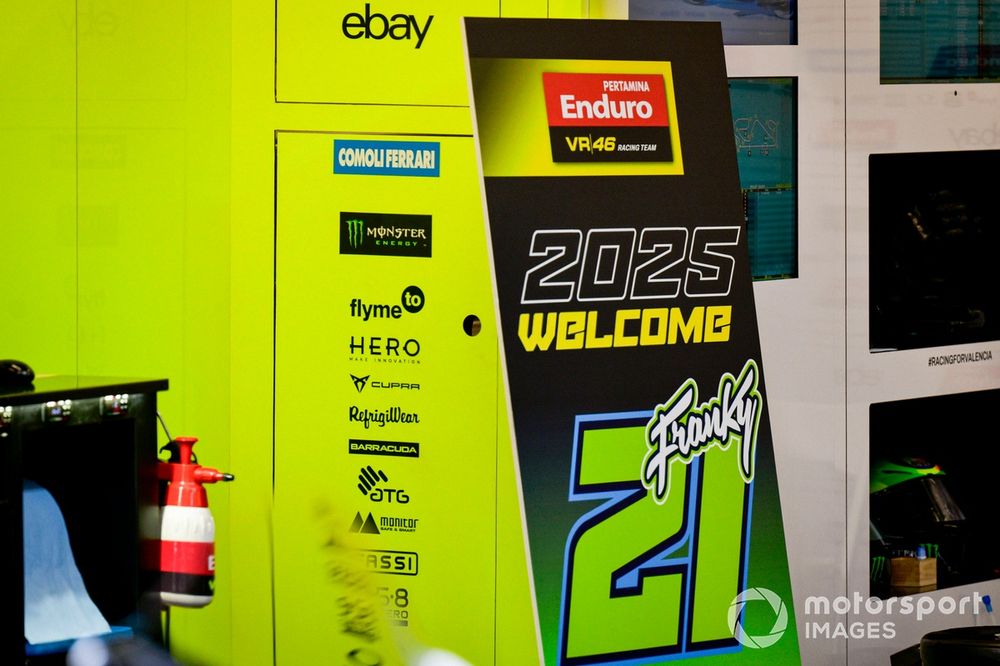 Un message pour accueillir Franco Morbidelli chez VR46 Racing