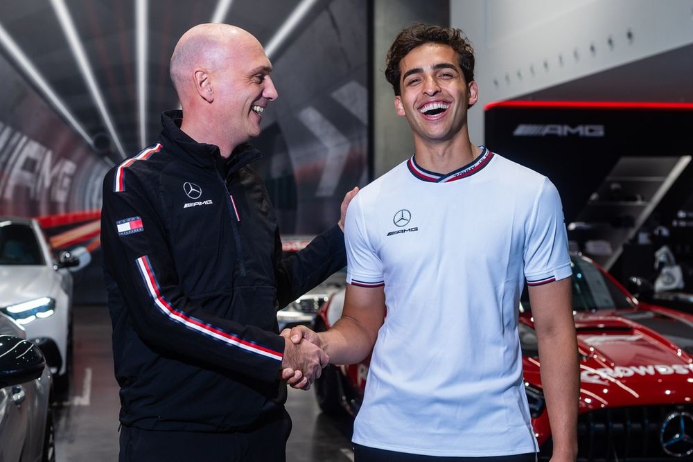 Stefan Wendl, Jayden Ojeda, Mercedes-AMG Motorsport