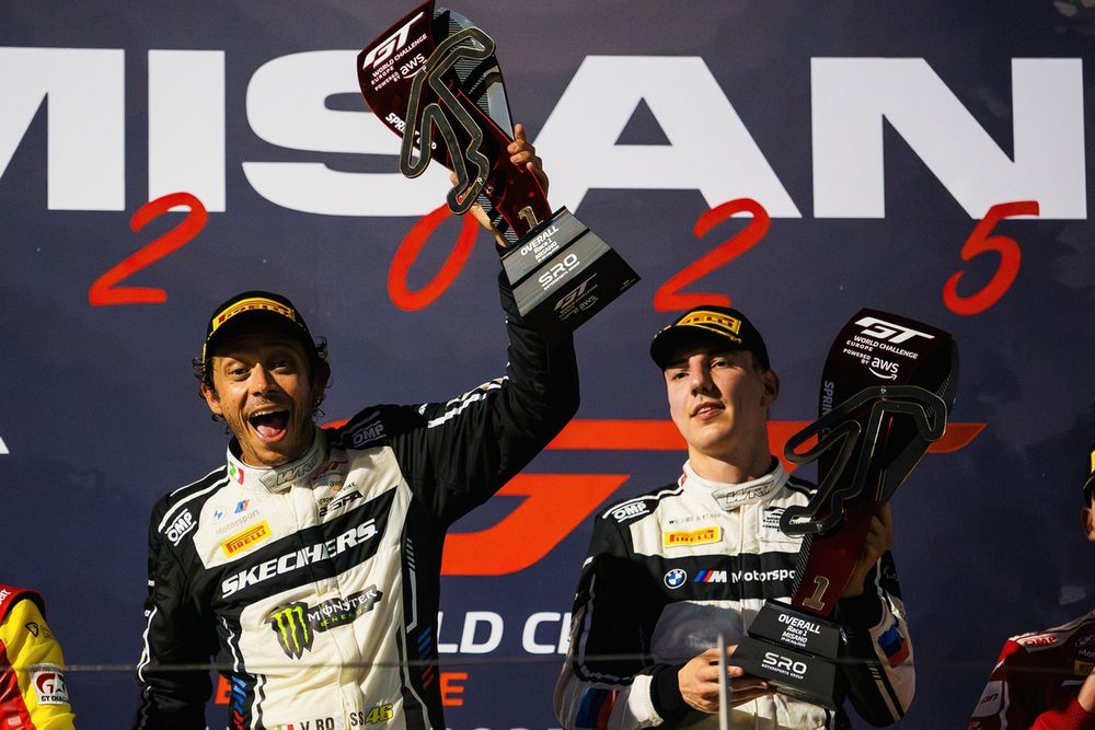 #46 Team WRT, BMW M4 GT3 EVO: Valentino Rossi, Raffaele Marciello