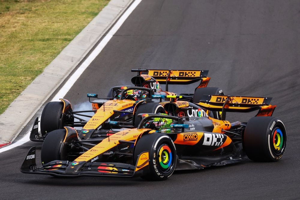 Lando Norris ve Oscar Piastri