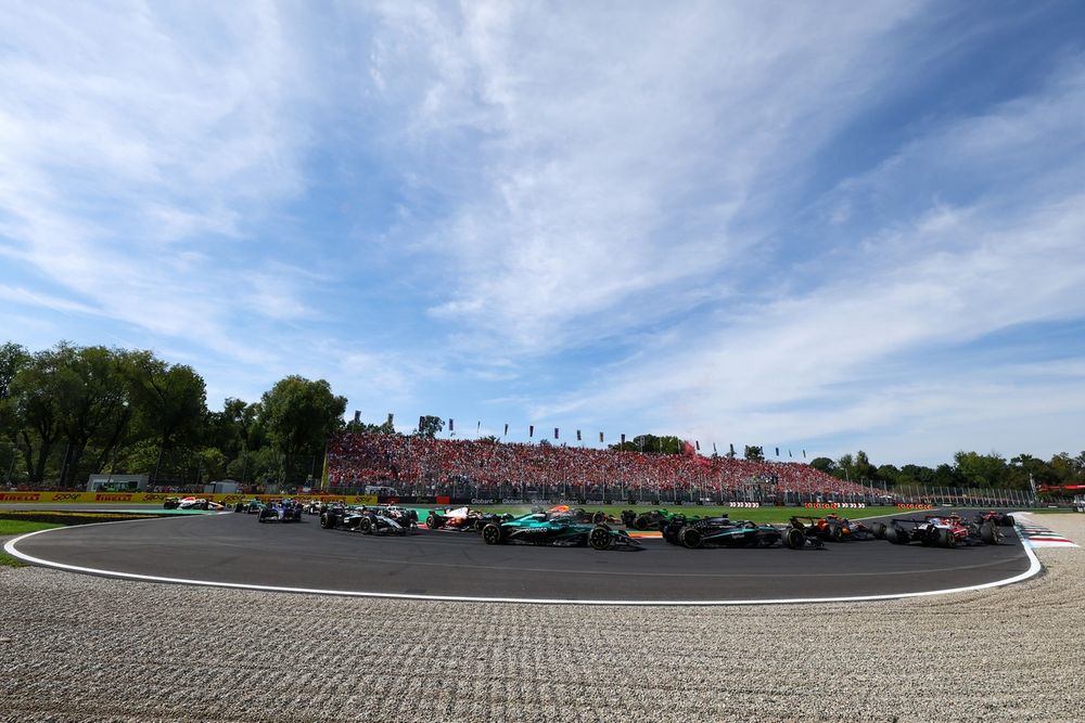 Runoff and crash barrier requirements vary across each circuit