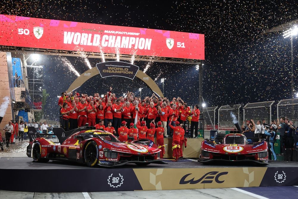 #50 Ferrari Af Corse Ferrari 499P: Antonio Fuoco, Miguel Molina, Nicklas Nielsen, #51 Ferrari Af Corse Ferrari 499P: Alessandro Pier Guidi, James Calado, Antonio Giovinazzi