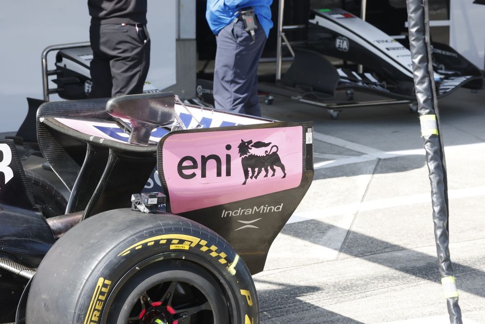 Detalle técnico del Alpine en el GP de Japón.