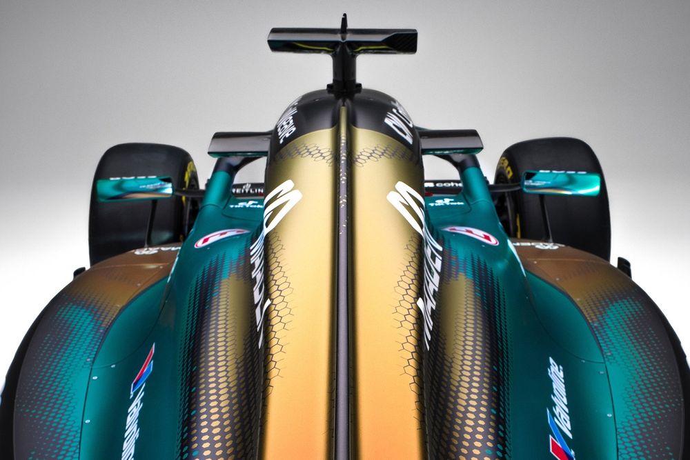 Decoración especial de Aston Martin para el GP de Mónaco