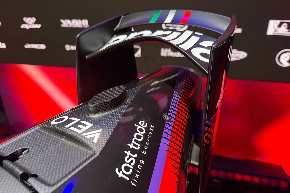Aprilia RS-GP26: ecco l'ala posteriore biplana