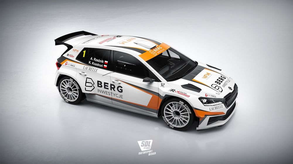 Adrian Rzeźnik, Kamil Kozdroń, Skoda Fabia RS Rally2