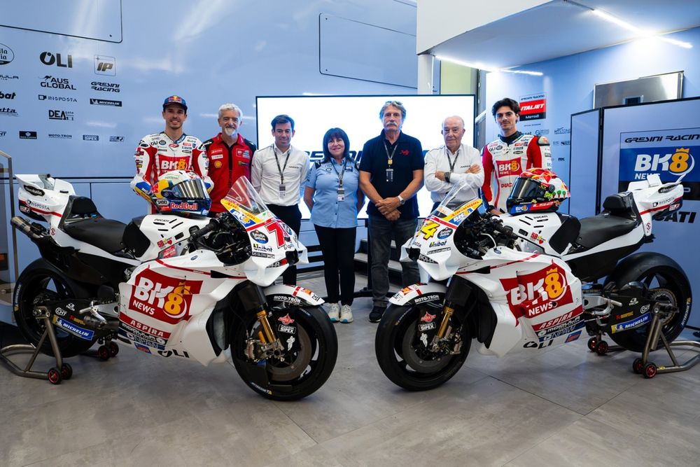 Diseño homenaje a Marco Simoncelli de Gresini en Misano