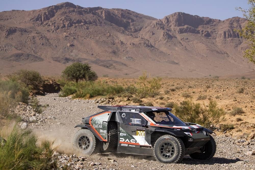 Nasser Al-Attiyah, Edouard Boulanger, Dacia Sandrider T1