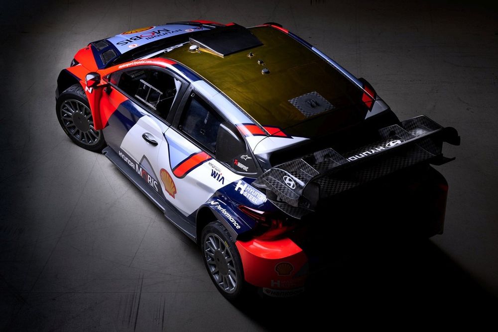 Hyundai World Rally Team livery unveil
