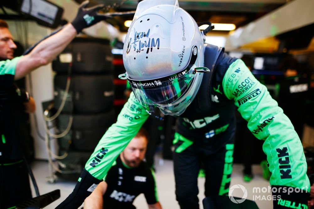 Valtteri Bottas, Stake F1 Team KICK Sauber