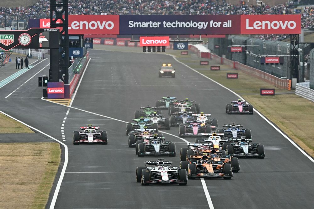 La partenza del GP del Giappone