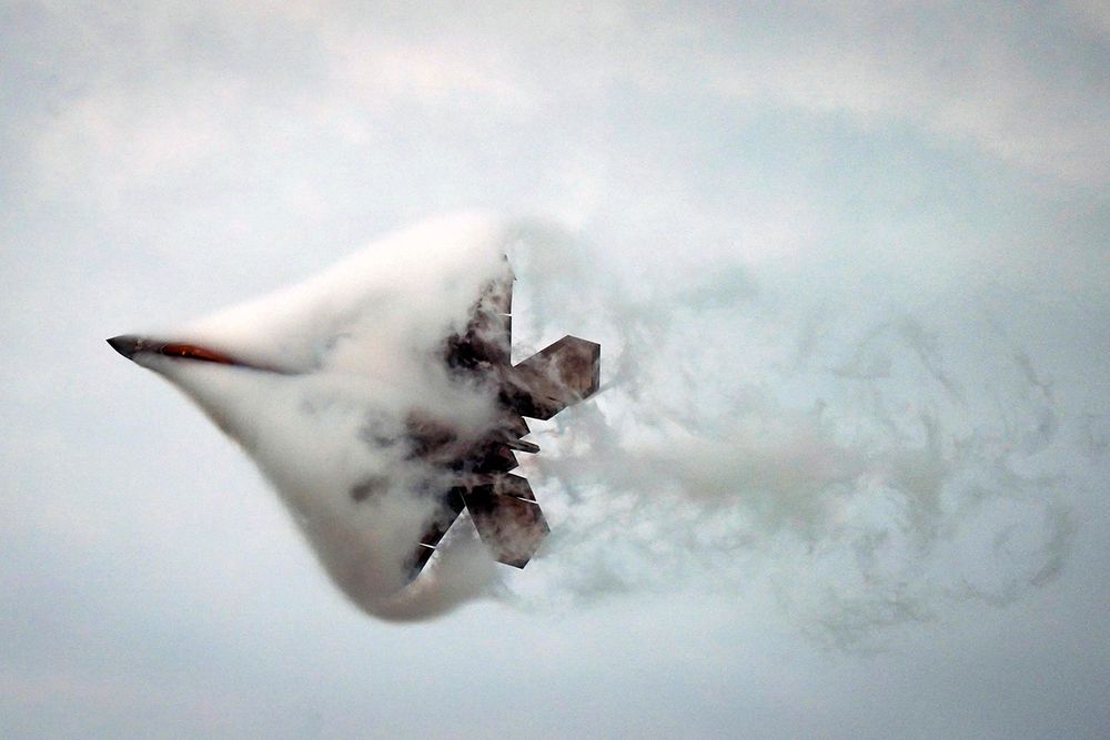 An F22 Raptor is designed to be unstable – its advanced flight control systems ensure it stays in the sky