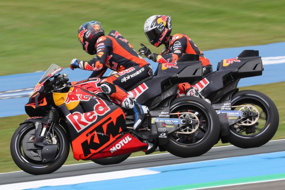 Maverick Viñales, Red Bull KTM Tech 3, Pedro Acosta, Red Bull KTM Factory Racing