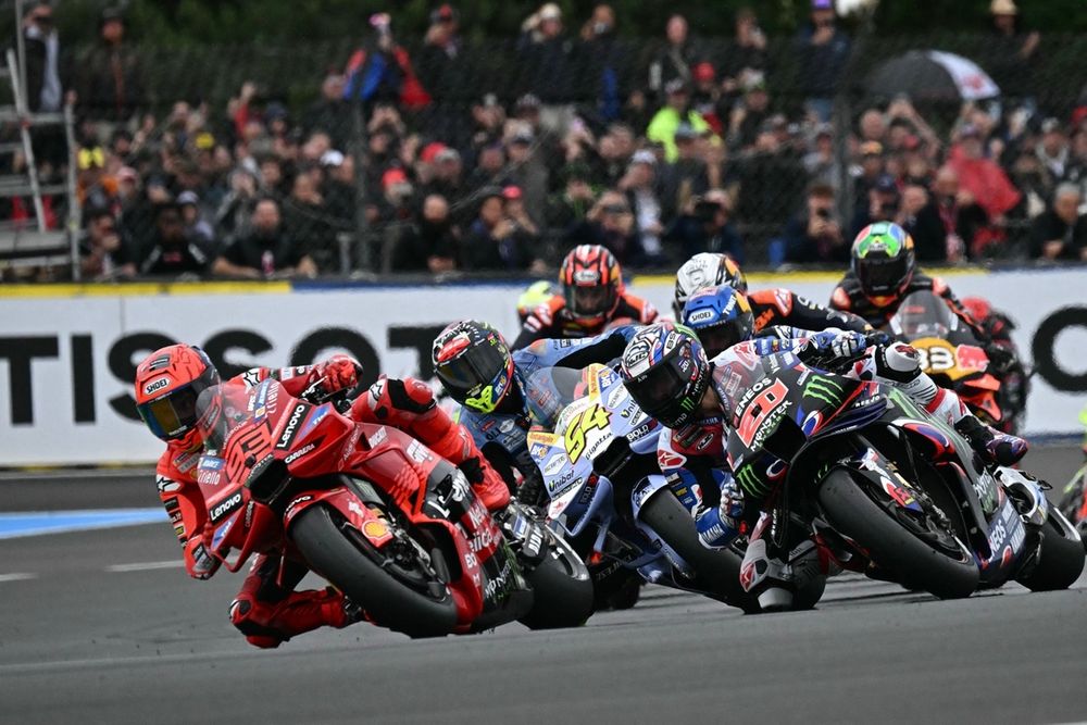 Fabio Quartararo, Yamaha Factory Racing, Fermin Aldeguer, Gresini Racing, Marc Marquez, Ducati Team
