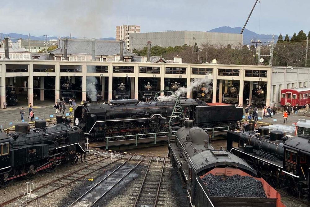 扇形車庫：京都鉄道博物館