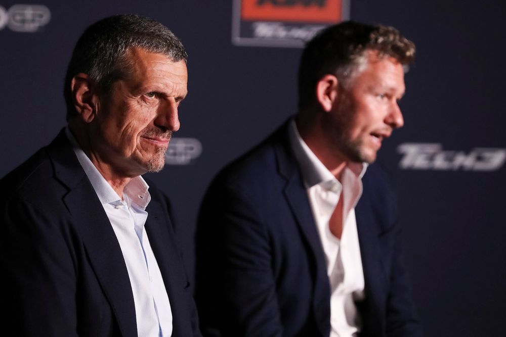 Guenther Steiner, Herve Poncharal, Richard Coleman, Red Bull KTM Tech3