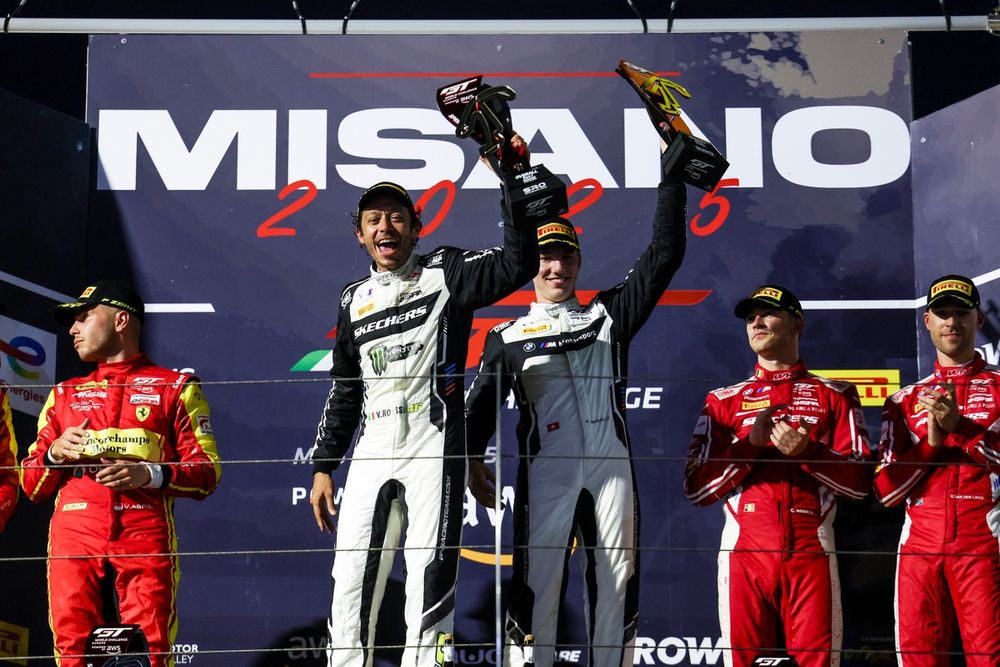 #46 Team WRT, BMW M4 GT3 EVO: Valentino Rossi, Raffaele Marciello