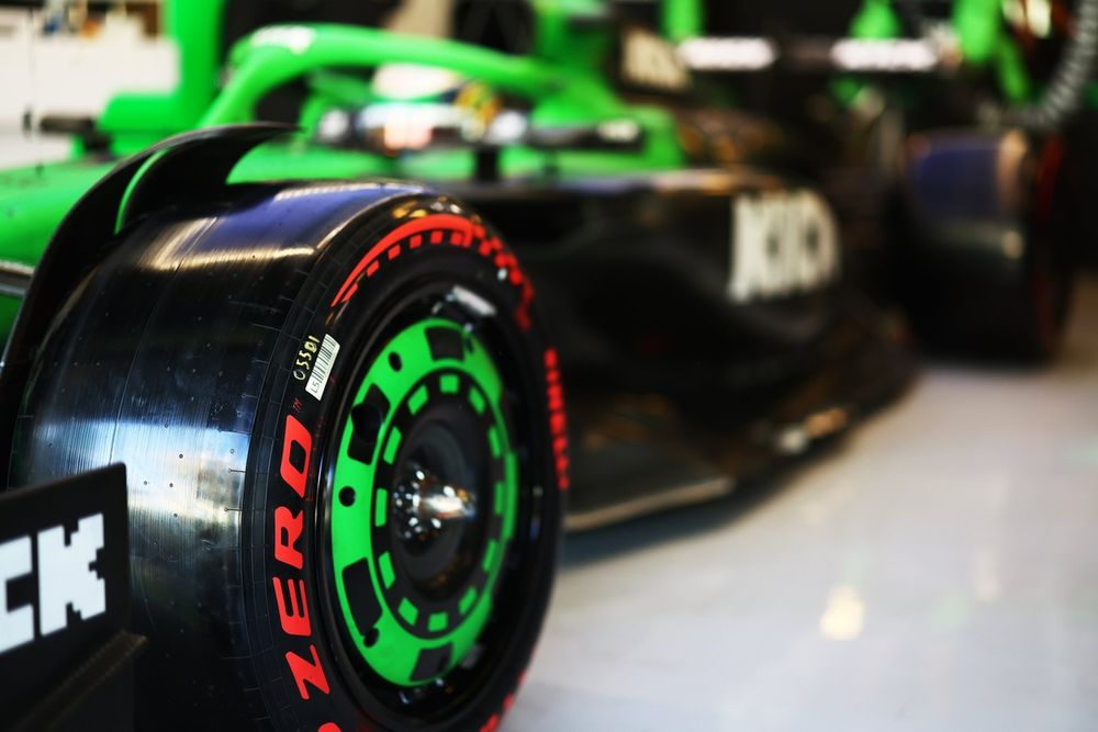 Pirelli tyre detail