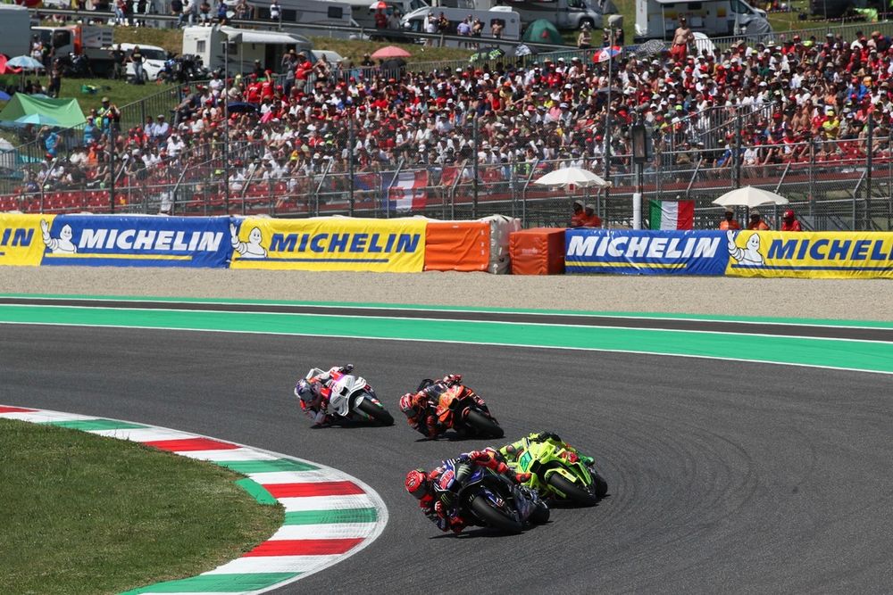 Fabio Quartararo a levé le pied dans les derniers tours du GP d'Italie.