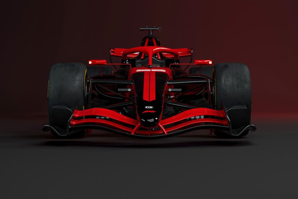 Le rendu informatique du règlement F1 2026.