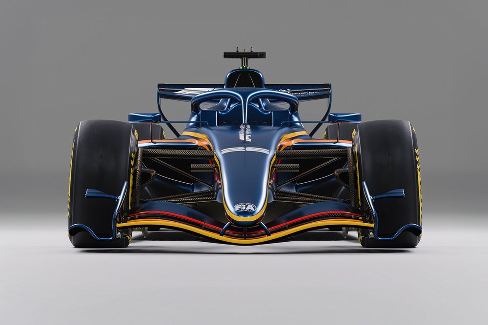 2026 FIA F1 car render