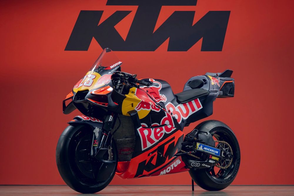Les couleurs de Red Bull KTM Tech3