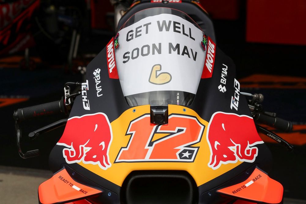 Mensaje para Maverick Viñales, Red Bull KTM Tech 3