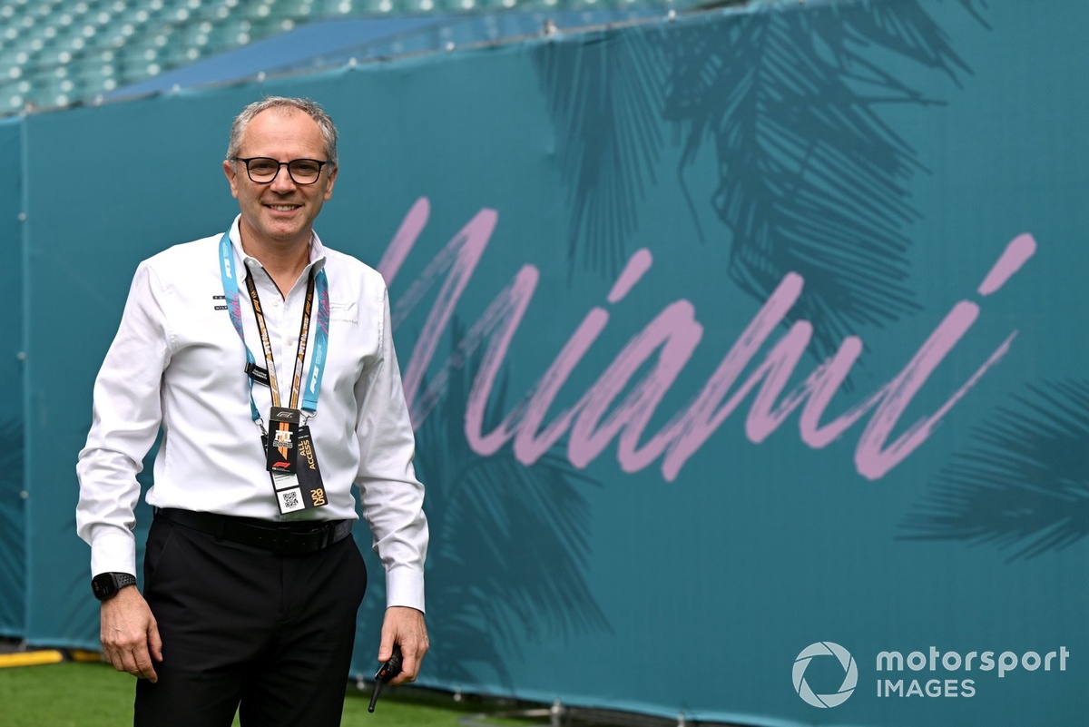 Stefano Domenicali, CEO of the Formula One Group