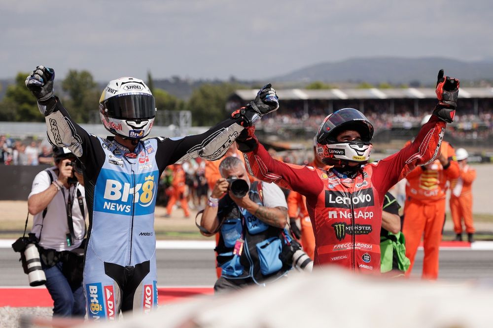 Marc was mentally prepared to lose to Alex - and celebrate a family 1-2 on home ground