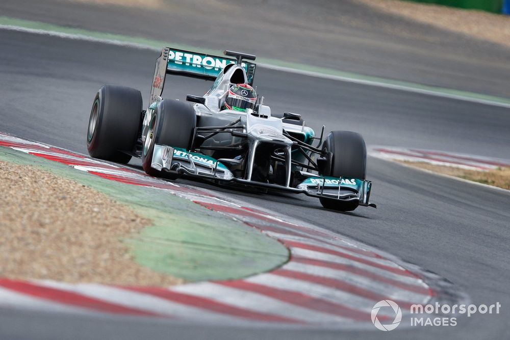 Brendon Hartley (NZL) Mercedes AMG F1 W03.