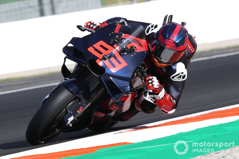 Son premier test sur la Ducati a d'emblée convaincu Marc Márquez de la suite.