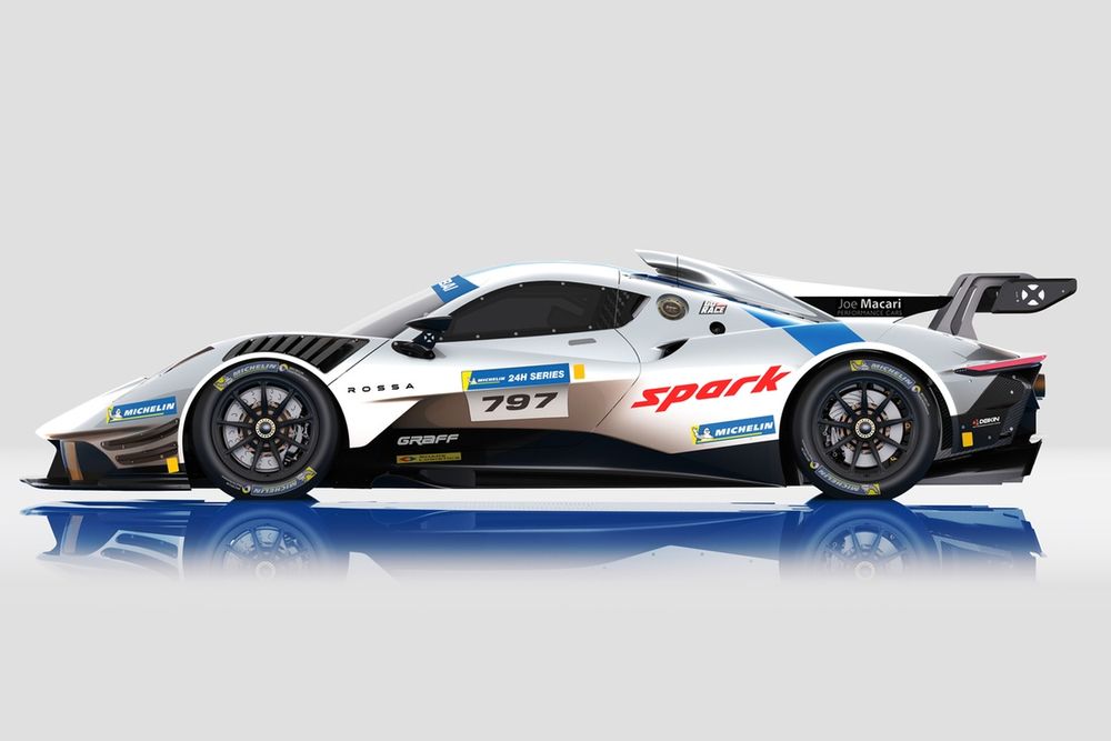 El nuevo Rossa LM GT para las 24 Horas de Dubai 2025