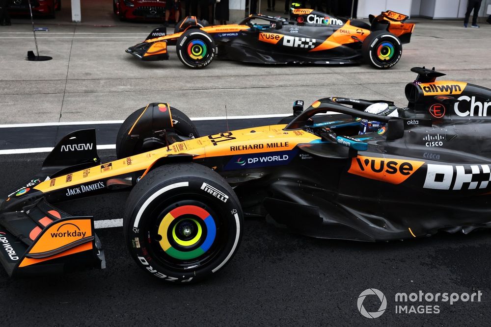 Lando Norris, McLaren, Oscar Piastri, McLaren