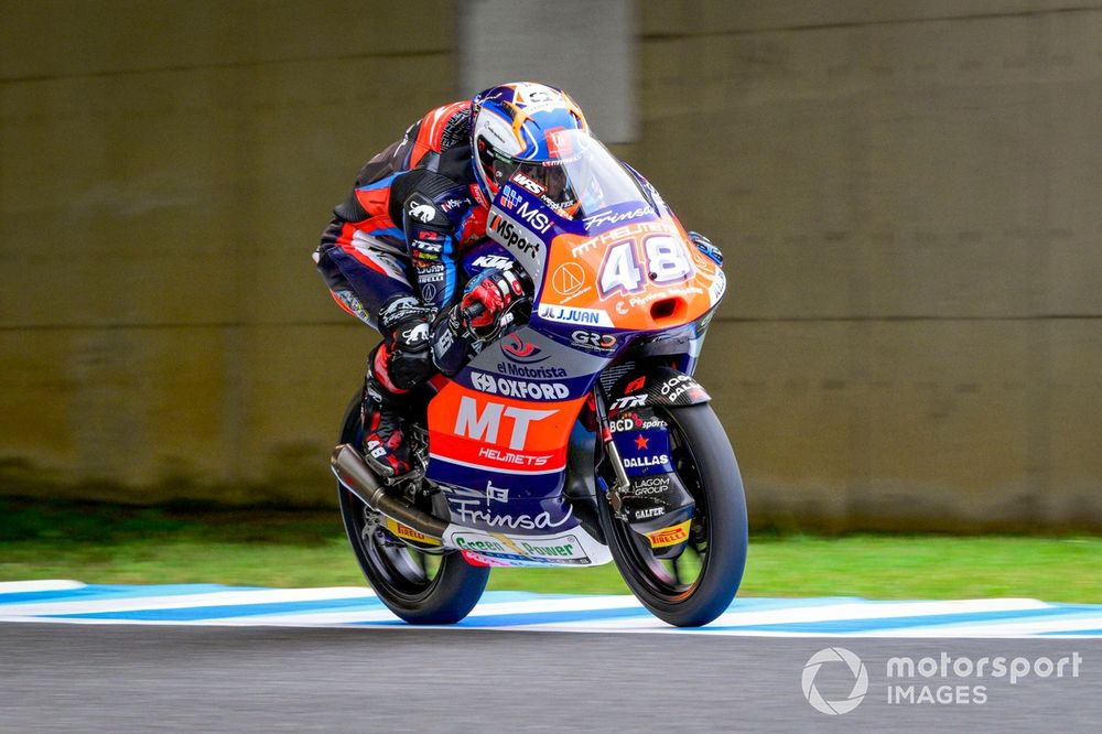 Moto3 Motegi: Ortolá, pole bestial; Alonso, tercero para intentar ser campeón
