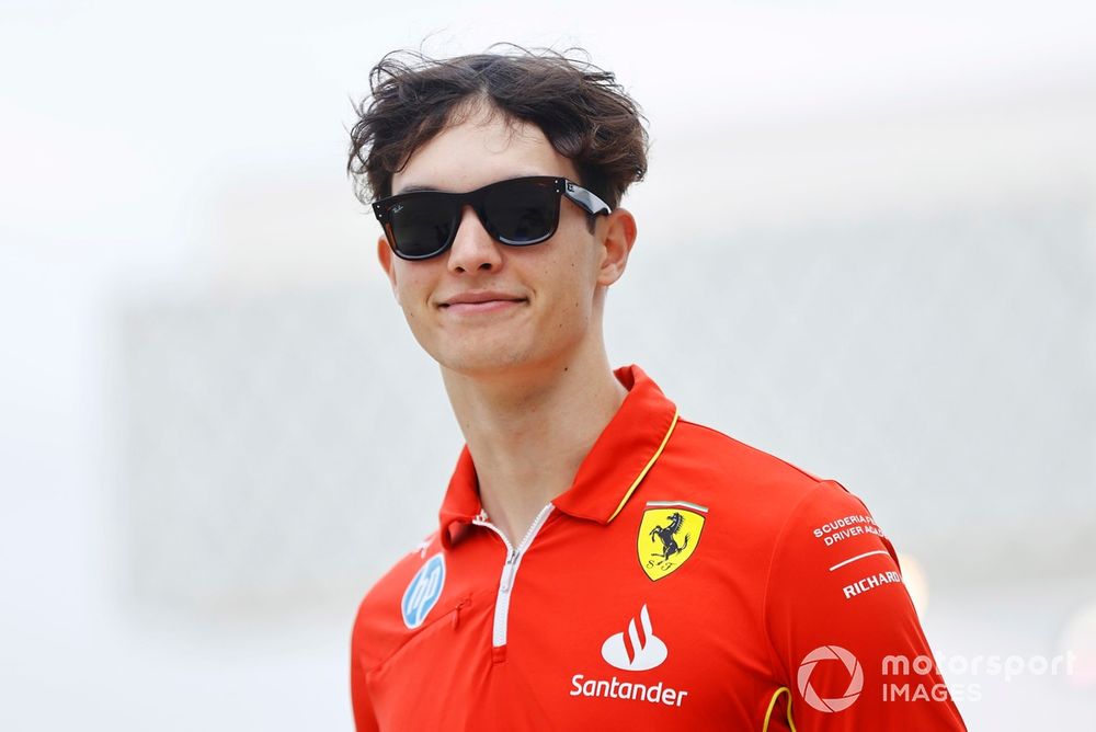Oliver Bearman, Haas-coureur en mogelijke invaller bij Ferrari.