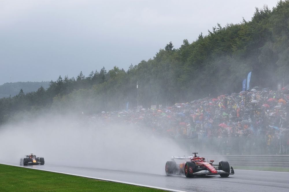 Charles Leclerc, Ferrari, Max Verstappen, Red Bull Racing