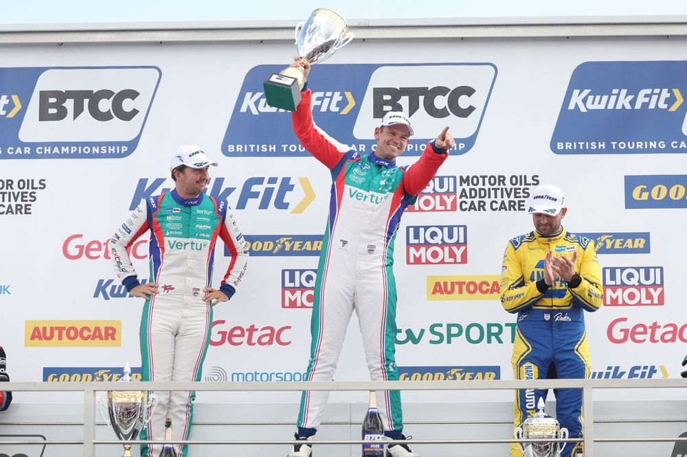 Chilton won race one at Donington Park