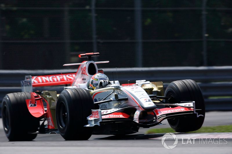 Adrian Sutil (Force India) en 2008