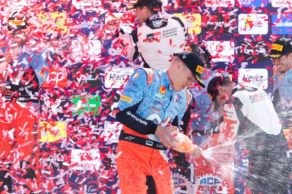 Podium: Ott Tänak, Hyundai World Rally Team
