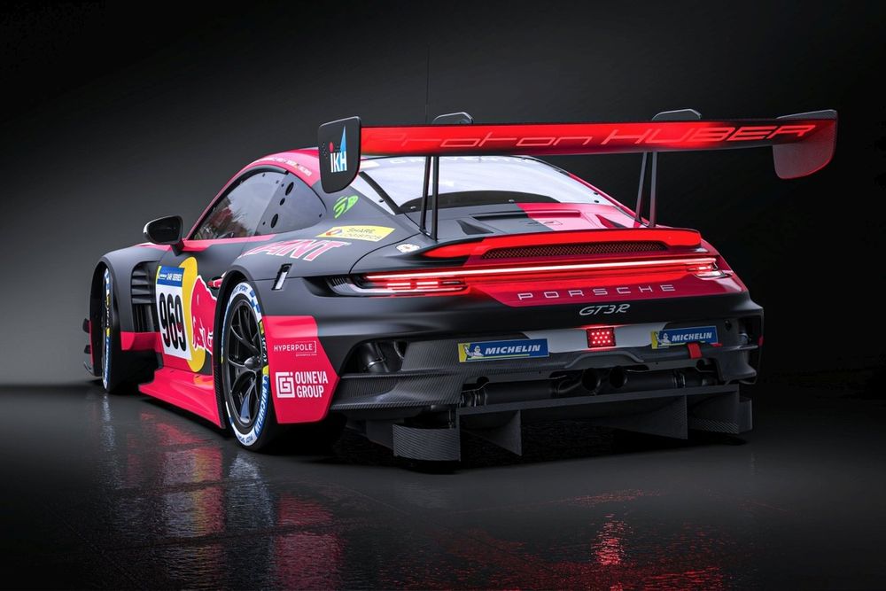 #969 Huber Racing Porsche GT3 R: Jukka Honkavuori, Jani Kakela, Kalle Rovanpera