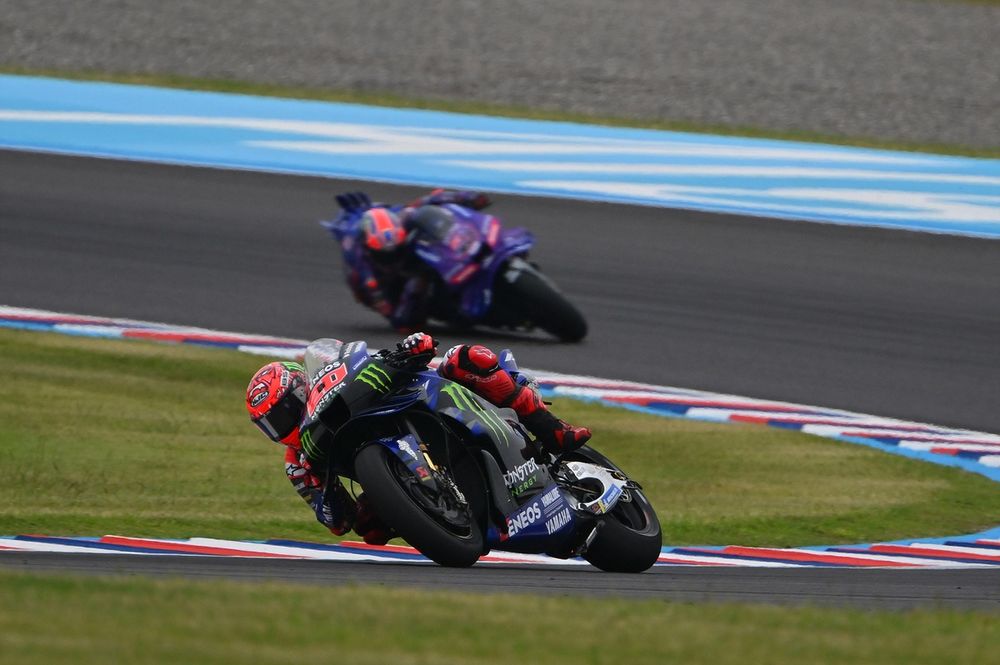 De Yamaha's zaten in Argentinië bij elkaar in de buurt, maar kwamen fors tekort op de rest.